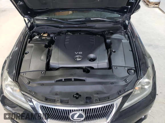 2011 Lexus IS 250 C z VIN JTHFF2C27B2516993, wystawiony jako Copart lot #58321315 z przebiegiem 168 763 mil mil oraz Szkoda całkowita • Salvage title. Historia ofert i sprzedaży dostępna na DreamBid. Obrazek 11.