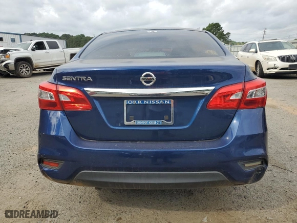 2019 Nissan Sentra S with VIN 3N1AB7AP0KY426401, listed as a Copart auction lot 53790765 with 90,826 mi miles and Salvage Title. Bid and sale history available at carsss.com. Image 6.