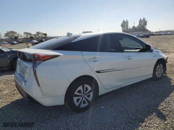 2018 Toyota Prius Two with VIN JTDKBRFU3J3063997, listed as a Copart auction lot 45792135 with 82,154 mi miles and Salvage Title. Bid and sale history available at carsss.com. Image 3.