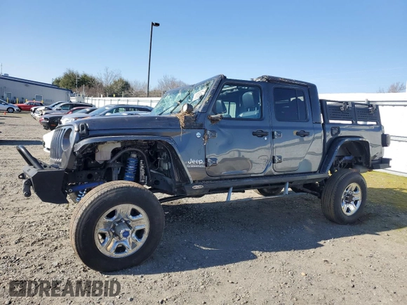 2020 Jeep Gladiator Overland с VIN 1C6HJTFG5LL131960, выставлен на аукционе Copart как лот 89385715 с пробегом 95 517 миль миль и Списание • Salvage title. История ставок и продаж доступна на DreamBid. Изображение 1.