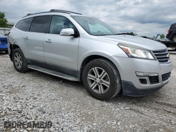 2016 Chevrolet Traverse LT with VIN 1GNKRGKD5GJ227252, listed as a Copart auction lot 58019765 with 93,750 mi miles and Salvage title. Bid and sale history available at DreamBid. Image 4.