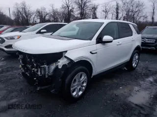 2023 Land Rover Discovery Sport S with VIN SALCJ2FX0PH321907, listed as a Copart auction lot 84893684 with 18,089 mi miles and Salvage Title. Bid and sale history available at carsss.com. Image 1.