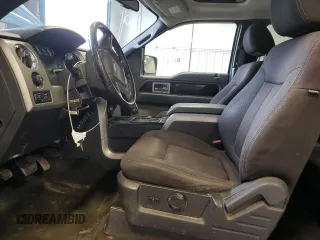 2010 Ford F-150 XL with VIN 1FTFX1EV9AFA79019, listed as a Copart auction lot 52525765 with 156,466 mi miles and Salvage Title. Bid and sale history available at carsss.com. Image 7.