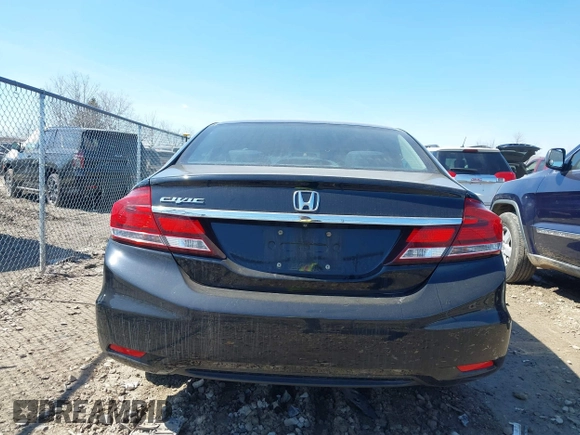 2015 Honda Civic Sedan LX with VIN 19XFB2F52FE004487, listed as a IAAI auction lot 41900671 with 125,497 mi miles. Bid and sale history available at carsss.com. Image 16.