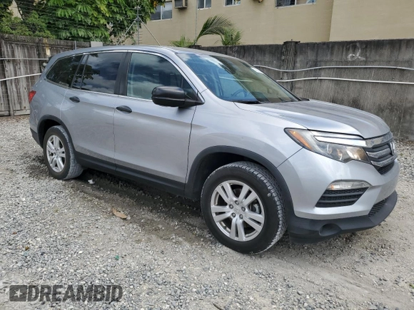 2016 Honda Pilot LX with VIN 5FNYF5H16GB050604, listed as a Copart auction lot 51581805 with 110,940 mi miles and Non Repairable. Bid and sale history available at DreamBid. Image 4.