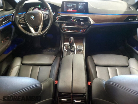 2019 BMW 5 Series 530i xDrive with VIN WBAJA7C57KWW32394, listed as a Copart auction lot 51223825 with 62,148 mi miles and Salvage title. Bid and sale history available at DreamBid. Image 8.