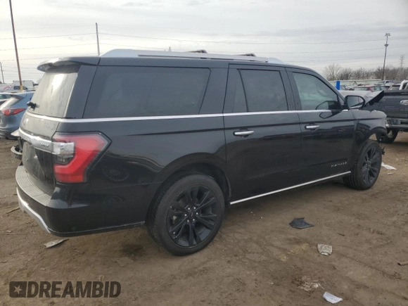 2020 Ford Expedition Max Platinum с VIN 1FMJK1MT5LEA95117, выставлен на аукционе Copart как лот 43790615 с пробегом Не указан миль и На запчасти • Non repairable. История ставок и продаж доступна на DreamBid. Изображение 3.