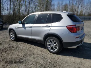 2011 BMW X3 35i with VIN 5UXWX7C58BL733760, listed as a Copart auction lot 52126905 with 139,084 mi miles and Clean Title. Bid and sale history available at DreamBid. Image 2.