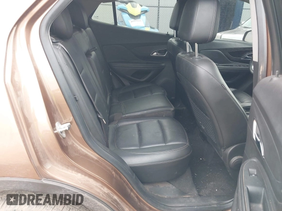 2016 Buick Encore Leather with VIN KL4CJCSB6GB553593, listed as a IAAI auction lot 41582660 with 95,713 mi miles and . Bid and sale history available at carsss.com. Image 8.