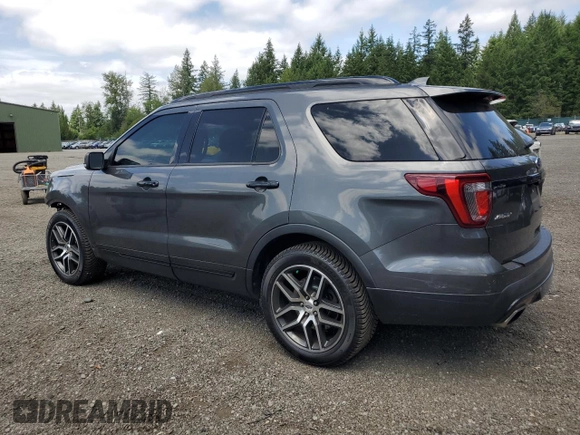 2017 Ford Explorer Sport с VIN 1FM5K8GT4HGA43785, выставлен на аукционе Copart как лот 60222835 с пробегом 108 091 миль миль и Списание • Salvage title. История ставок и продаж доступна на DreamBid. Изображение 2.