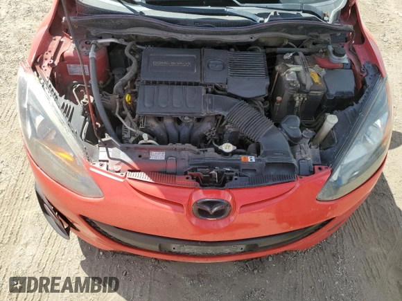 2014 Mazda 2 Sport with VIN JM1DE1KZXE0175643, listed as a Copart auction lot 52998225 with 196,051 mi miles and Salvage Title. Bid and sale history available at carsss.com. Image 11.