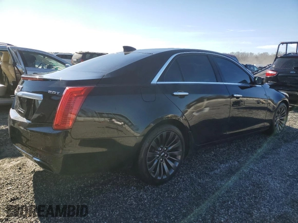 2016 Cadillac CTS Sedan Luxury Collection RWD with VIN 1G6AR5SX2G0192195, listed as a Copart auction lot 47075015 with 117,896 mi miles and Salvage Title. Bid and sale history available at carsss.com. Image 3.