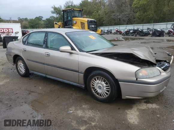 2001 Chevrolet Impala z VIN 2G1WF55K919219572, wystawiony jako Copart lot #81324224 z przebiegiem 129 445 mil mil oraz Szkoda całkowita • Salvage title. Historia ofert i sprzedaży dostępna na DreamBid. Obrazek 4.