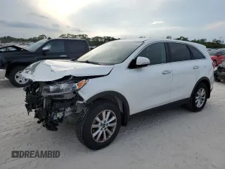 2020 Kia Sorento L with VIN 5XYPG4A3XLG657641, listed as a Copart auction lot 53758455 with 156,675 mi miles and Non Repairable. Bid and sale history available at DreamBid. Image 1.