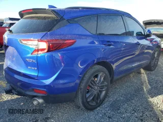2021 Acura RDX w/A-Spec Package with VIN 5J8TC2H69ML033478, listed as a Copart auction lot 74137784 with Not Provided miles and Non Repairable. Bid and sale history available at carsss.com. Image 3.