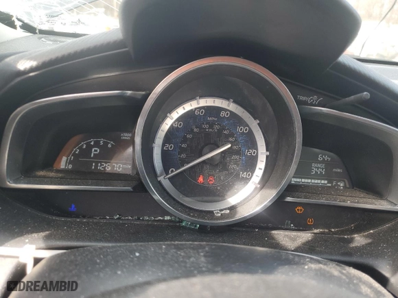 2017 Toyota Yaris iA with VIN 3MYDLBYV6HY172024, listed as a Copart auction lot 49449565 with 112,670 mi miles and Salvage Title. Bid and sale history available at carsss.com. Image 9.