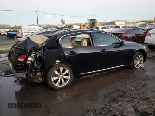 2011 Lexus GS 350 with VIN JTHCE1KS3B0030615, listed as a Copart auction lot 80483714 with 116,228 mi miles and Salvage Title. Bid and sale history available at carsss.com. Image 3.