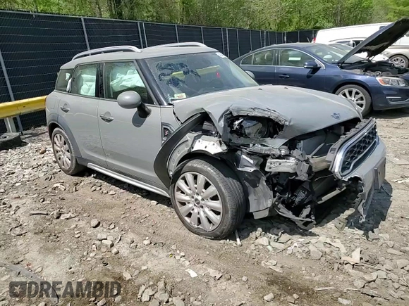 2019 MINI Countryman Cooper S with VIN WMZYT5C57K3G94947, listed as a Copart auction lot 54094365 with 22,096 mi miles and Salvage title. Bid and sale history available at DreamBid. Image 13.
