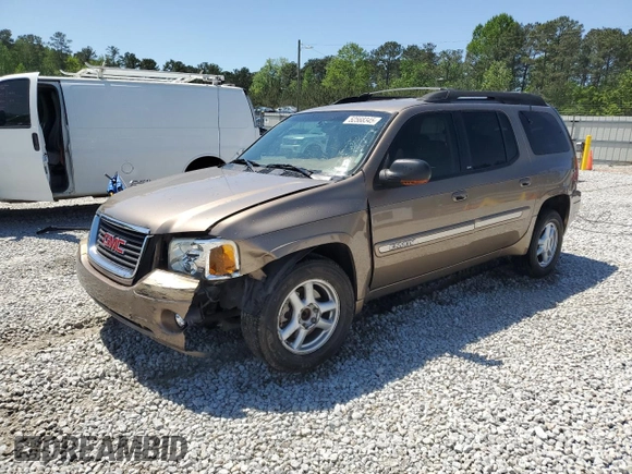 2003 GMC Envoy XL SLE with VIN 1GKES16S236145643, listed as a Copart auction lot 52568345 with 145,442 mi miles and Salvage Title. Bid and sale history available at carsss.com. Image 1.