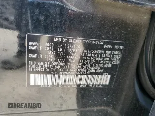 2019 Subaru Ascent with VIN 4S4WMAAD9K3429818, listed as a Copart auction lot 53173825 with 65,807 mi miles and Clean title. Bid and sale history available at DreamBid. Image 13.
