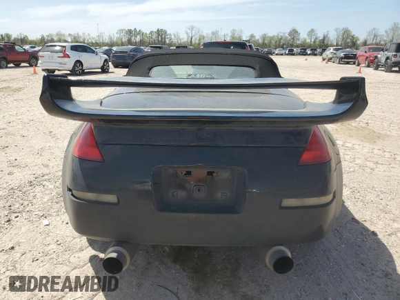 2004 Nissan 350Z Enthusiast with VIN JN1AZ36A54M250086, listed as a Copart auction lot 49873795 with 151,150 mi miles and Salvage Title. Bid and sale history available at DreamBid. Image 6.