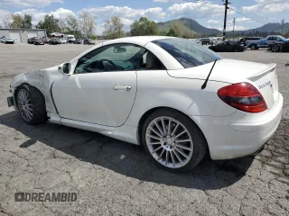 2011 Mercedes-Benz SLK 300 with VIN WDBWK5EA3BF241584, listed as a Copart auction lot 51856215 with 48,775 mi miles and Salvage title. Bid and sale history available at DreamBid. Image 2.
