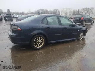2005 Saab 9-3 with VIN YS3FD45Y751056175, listed as a Copart auction lot 52386235 with 211,414 mi miles and Salvage Title. Bid and sale history available at carsss.com. Image 3.