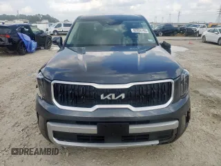 2024 Kia Telluride LX with VIN 5XYP24GC2RG422360, listed as a Copart auction lot 62928185 with 23,563 mi miles and Salvage title. Bid and sale history available at DreamBid. Image 5.