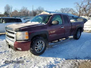 2008 Chevrolet Silverado 1500 1LT with VIN 2GCEK19J781299424, listed as a Copart auction lot 87671015 with 196,528 mi miles and Salvage Title. Bid and sale history available at DreamBid. Image 1.