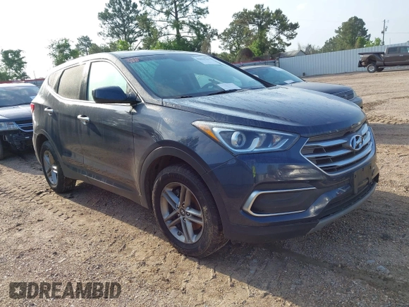 2018 Hyundai Santa Fe 2.4L with VIN 5NMZT3LB2JH092677, listed as a IAAI auction lot 42033763 with 158,039 mi miles and . Bid and sale history available at DreamBid. Image 1.