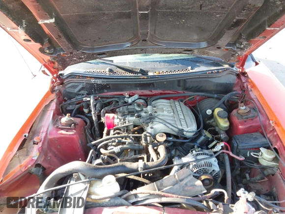 1994 Ford Mustang with VIN 1FALP4046RF166767, listed as a IAAI auction lot 41757303 with 99,425 mi miles. Bid and sale history available at carsss.com. Image 10.