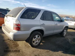 2004 Acura MDX with VIN 2HNYD18254H550874, listed as a Copart auction lot 84951724 with 151,280 mi miles and Salvage Title. Bid and sale history available at carsss.com. Image 3.