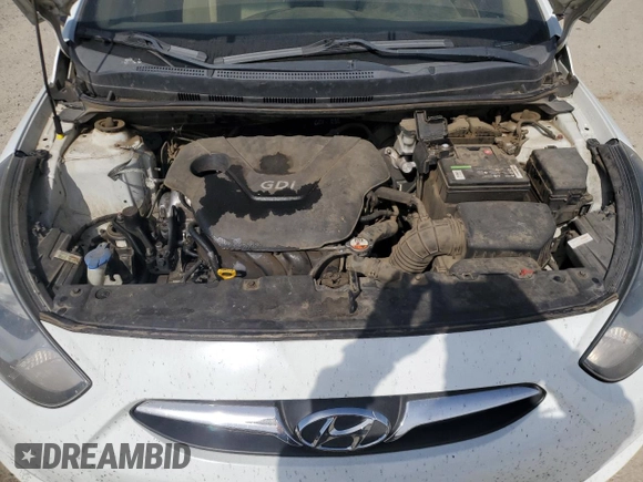 2013 Hyundai Accent GLS with VIN KMHCT4AE6DU536824, listed as a Copart auction lot 54086655 with 134,311 mi miles and Clean Title. Bid and sale history available at carsss.com. Image 11.