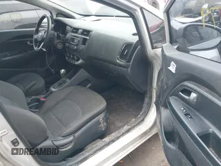 2015 Kia Rio LX with VIN KNADM4A39F6452036, listed as a IAAI auction lot 41516879 with 95,775 mi miles. Bid and sale history available at carsss.com. Image 5.