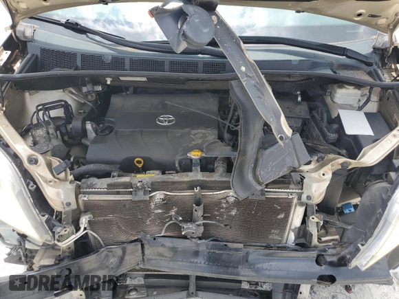 2011 Toyota Sienna XLE AAS с VIN 5TDYK3DC8BS106182, выставлен на аукционе Copart как лот 57728465 с пробегом 168 468 миль миль и Списание • Salvage title. История ставок и продаж доступна на DreamBid. Изображение 12.