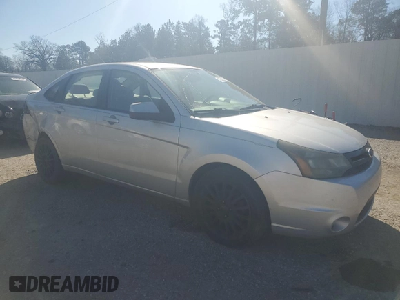2011 Ford Focus SES with VIN 1FAHP3GN3BW124545, listed as a Copart auction lot 45529285 with 69,091 mi miles and Salvage Title. Bid and sale history available at DreamBid. Image 4.
