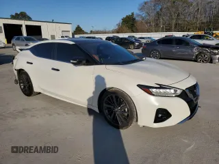 2019 Nissan Maxima Platinum z VIN 1N4AA6AV6KC383738, wystawiony jako Copart lot #46600455 z przebiegiem 94 128 mil mil oraz Szkody całkowita. Historia ofert i sprzedaży dostępna na DreamBid. Obrazek 4.