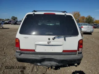 2001 Mercury Mountaineer with VIN 4M2ZU86P01UJ08816, listed as a Copart auction lot 76715724 with 170,464 mi miles and Salvage Title. Bid and sale history available at carsss.com. Image 6.