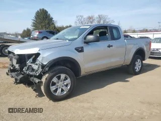 2021 Ford Ranger XL with VIN 1FTER1FH0MLD51767, listed as a Copart auction lot 48950685 with 46,932 mi miles and Salvage Title. Bid and sale history available at carsss.com. Image 1.