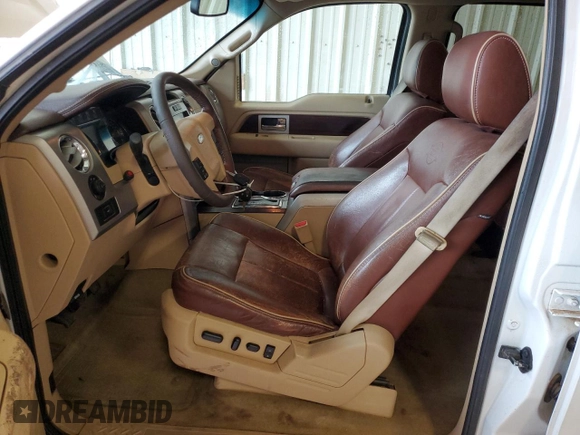 2011 Ford F-150 XL with VIN 1FTFW1CF8BKE08865, listed as a Copart auction lot 55792615 with 75,597 mi miles and Salvage title. Bid and sale history available at DreamBid. Image 7.