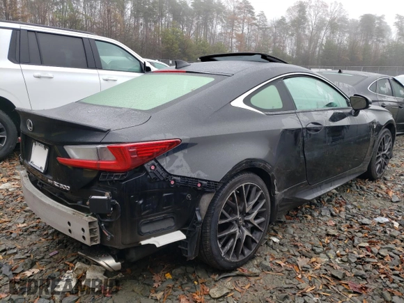 2016 Lexus RC 300 F Sport with VIN JTHSM5BC7G5001711, listed as a Copart auction lot 79426514 with 67,991 mi miles and Salvage Title. Bid and sale history available at DreamBid. Image 3.