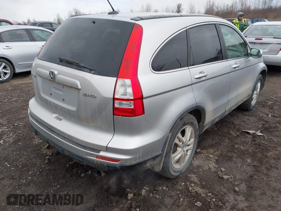2011 Honda CR-V EX-L with VIN 5J6RE4H72BL019517, listed as a IAAI auction lot 41864137 with 161,532 mi miles. Bid and sale history available at carsss.com. Image 4.
