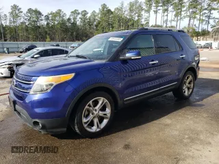 2014 Ford Explorer Limited with VIN 1FM5K7F8XEGA46130, listed as a Copart auction lot 46649385 with 186,505 mi miles and Salvage Title. Bid and sale history available at carsss.com. Image 1.