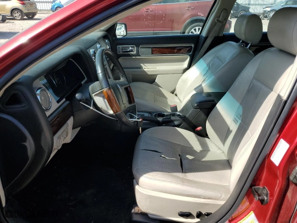 2008 Lincoln MKZ with VIN 3LNHM26T18R637443, listed as a Copart auction lot 53539215 with 188,684 mi miles and Salvage Title. Bid and sale history available at carsss.com. Image 7.