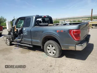 2021 Ford F-150 XL with VIN 1FTFX1E56MKE66445, listed as a Copart auction lot 58535595 with Not provided miles and Salvage title. Bid and sale history available at DreamBid. Image 2.