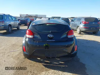 2012 Hyundai Veloster w/Gray Int with VIN KMHTC6AD6CU046899, listed as a IAAI auction lot 41804550 with 105,686 mi miles. Bid and sale history available at carsss.com. Image 16.