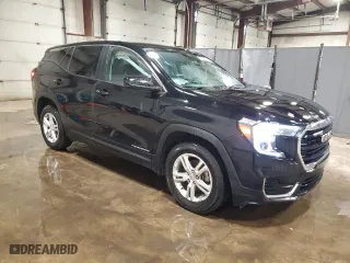 2022 GMC Terrain SLE with VIN 3GKALTEV2NL177035, listed as a Copart auction lot 53378825 with 178,778 mi miles and Salvage Title. Bid and sale history available at carsss.com. Image 4.