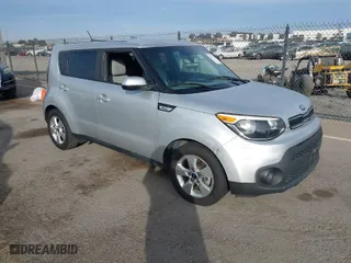 2018 Kia Soul with VIN KNDJN2A29J7542336, listed as a IAAI auction lot 41197436 with 134,524 mi miles. Bid and sale history available at carsss.com. Image 1.