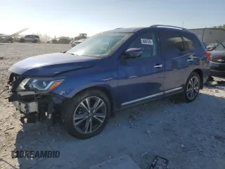 2019 Nissan Pathfinder S z VIN 5N1DR2MM4KC616572, wystawiony jako Copart lot #56047695 z przebiegiem 87 987 mil mil oraz Czysty tytuł • Clean title. Historia ofert i sprzedaży dostępna na DreamBid. Obrazek 1.