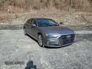 2019 Audi A8 L with VIN WAU8DAF86KN005264, listed as a Copart auction lot 51360835 with 54,324 mi miles and Salvage Title. Bid and sale history available at carsss.com. Image 13.